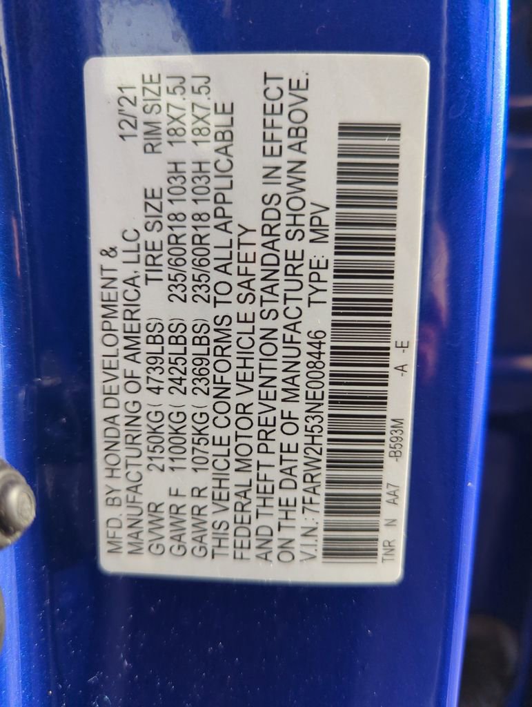 Certified 2022 Honda CR-V EX image 25