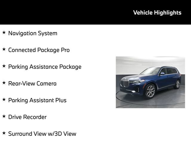 Used 2022 BMW X7 xDrive40i w/ Parking Assistance Package AWD/4WD image 5