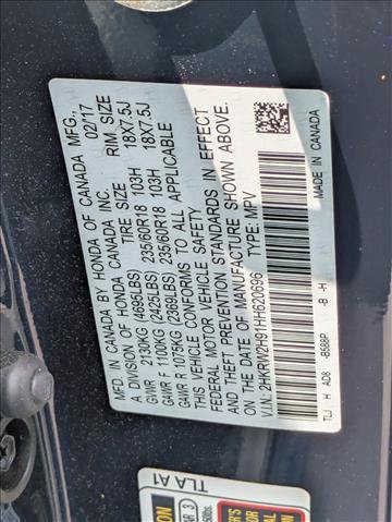 Used 2017 Honda CR-V Touring image 16