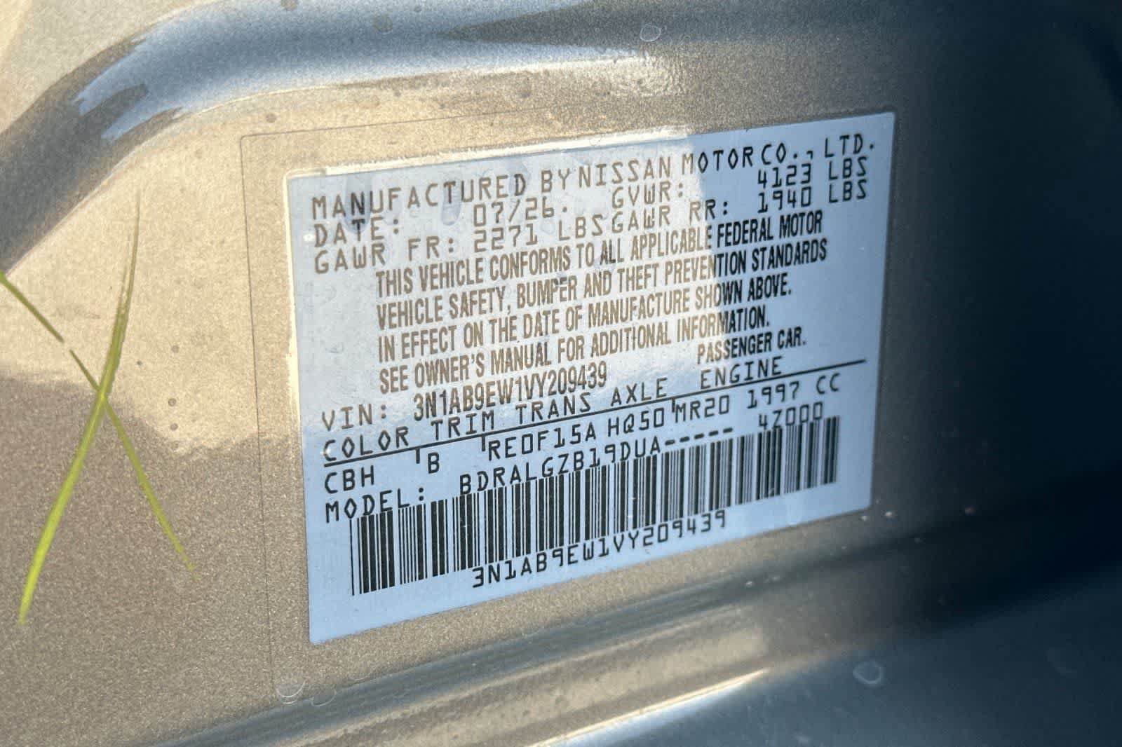 New 2027 Nissan Sentra SL FWD image 34