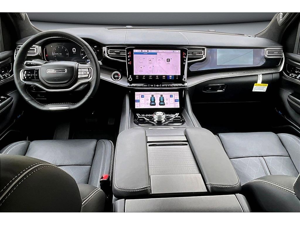 New 2025 Jeep Grand Wagoneer Series II Obsidian w/ Quick Order Packagew 28T image 6