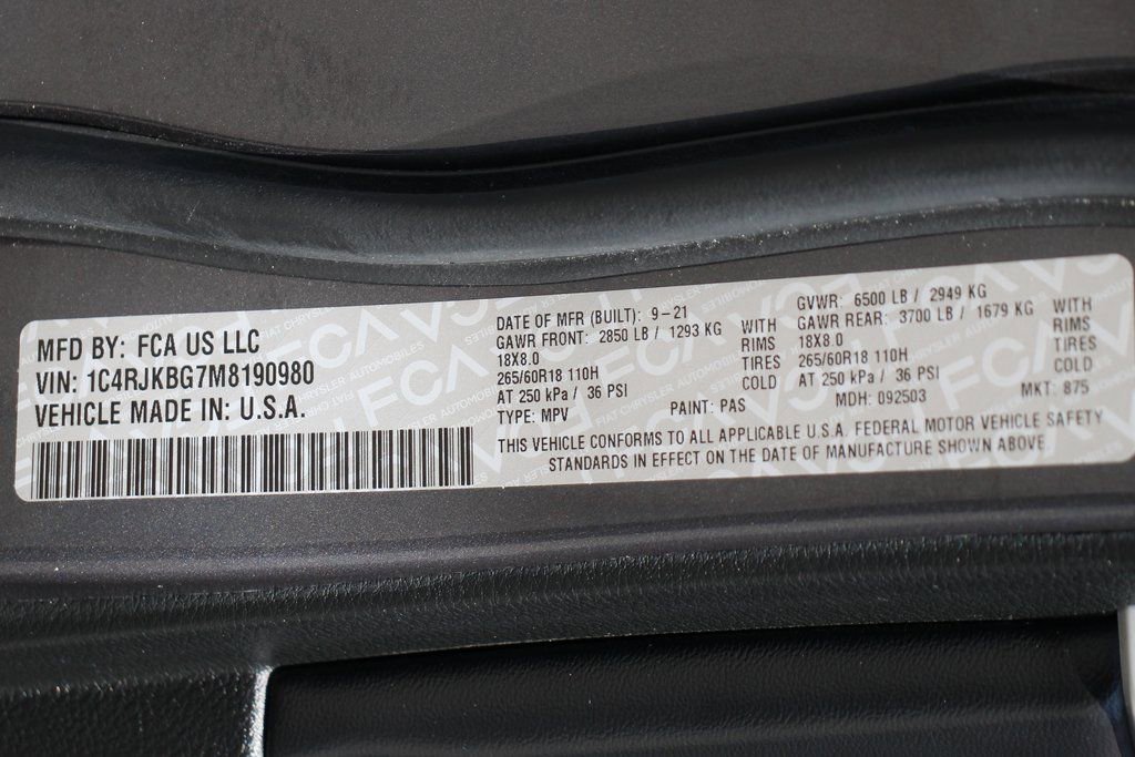 Used 2021 Jeep Grand Cherokee L Limited AWD/4WD image 48