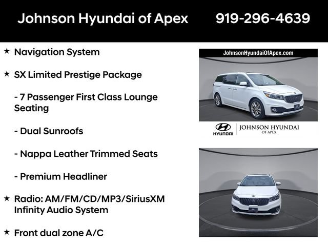 Used 2018 Kia Sedona SX Limited w/ SX Limited Prestige Package FWD image 6