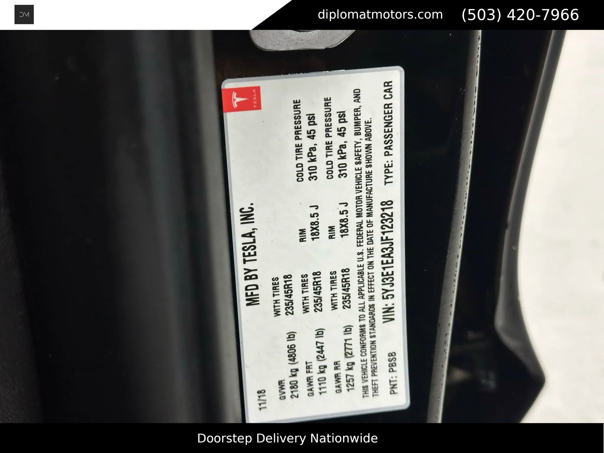 Used 2018 Tesla Model 3 Long Range image 41