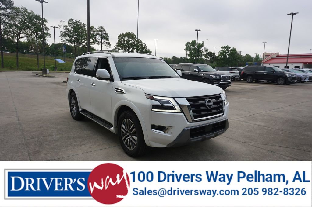 Used 2023 Nissan Armada SL w/ Captain's Chairs Package image 1