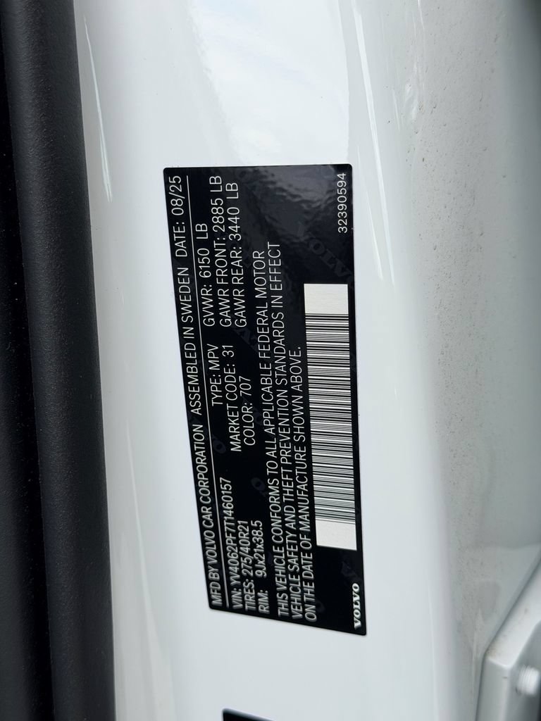 New 2026 Volvo XC90 B6 Ultra w/ Protection Package Premier AWD/4WD image 33