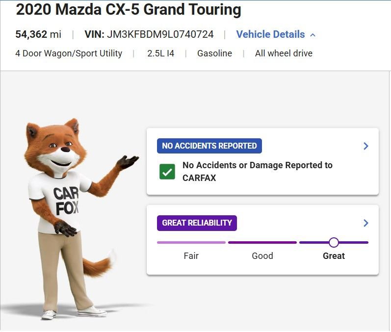 Used 2020 MAZDA CX-5 Grand Touring AWD/4WD image 11