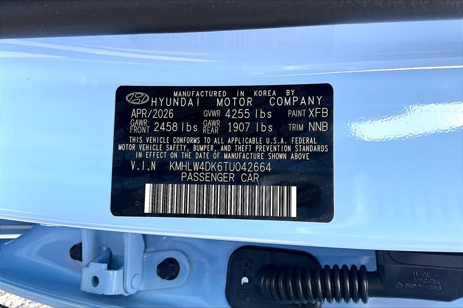 New 2026 Hyundai Elantra N FWD image 14