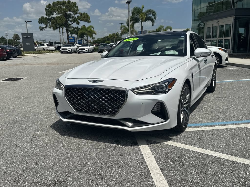 Used 2019 Genesis G70 2.0T Advanced w/ Dynamic Package RWD image 3