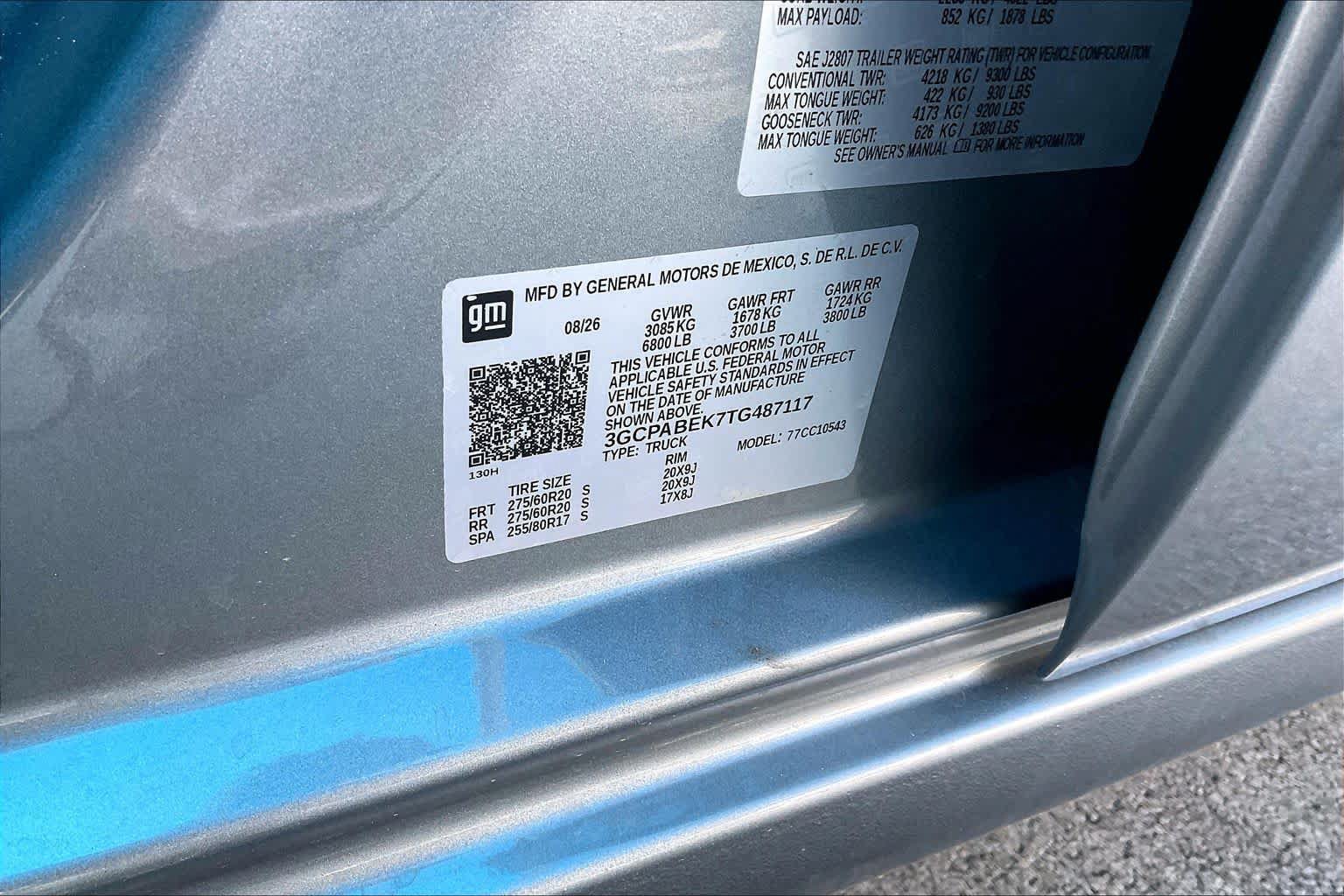 New 2026 Chevrolet Silverado 1500 Custom RWD image 21
