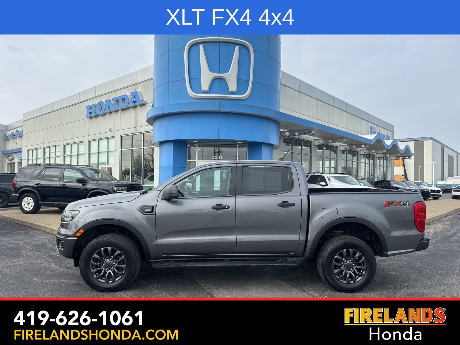 Used 2021 Ford Ranger XLT w/ Equipment Group 301A Mid image 1