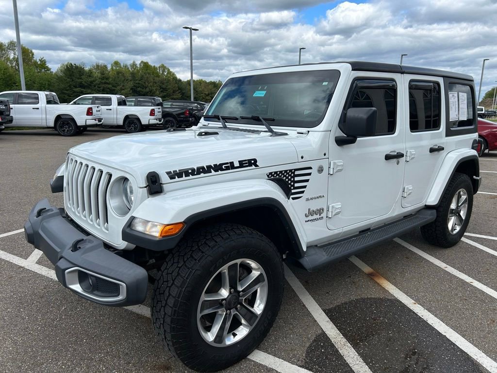 Used 2019 Jeep Wrangler Unlimited Sahara AWD/4WD image 4