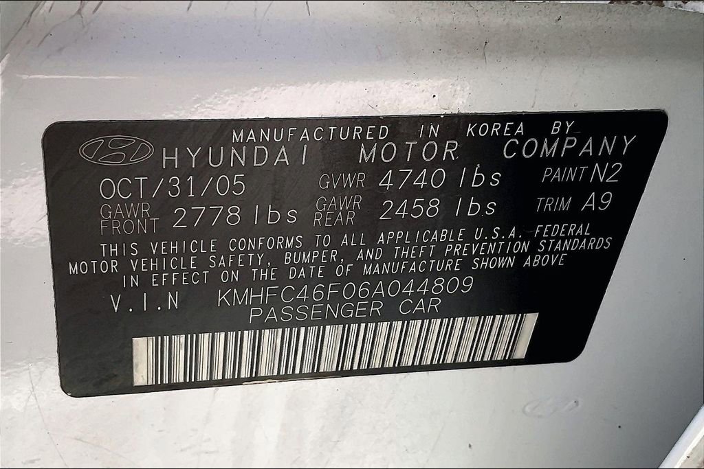 Used 2006 Hyundai Azera SE image 34