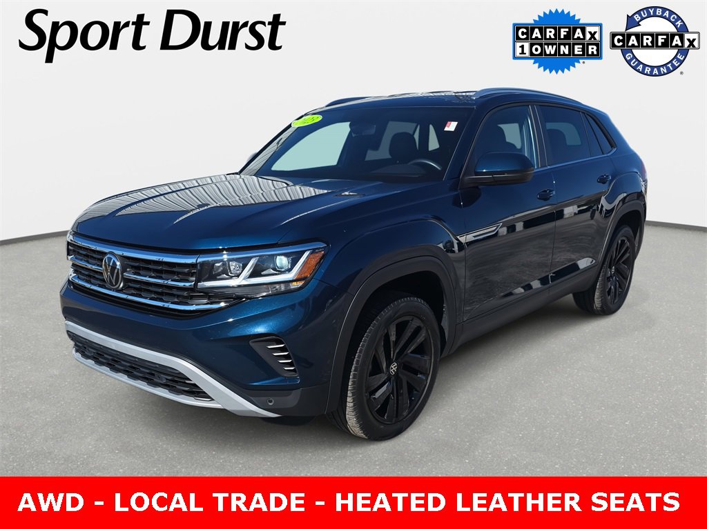 Used 2023 Volkswagen Atlas Cross Sport SE w/ Black Wheel Package