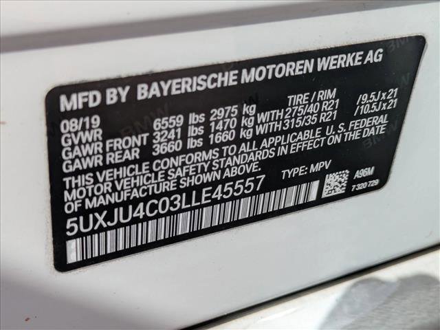 Used 2020 BMW X5 M50i w/ Executive Package AWD/4WD image 16