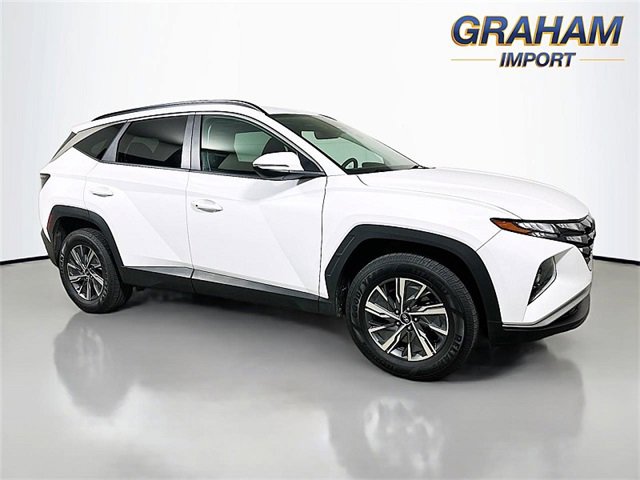 Used 2022 Hyundai Tucson Blue image 1