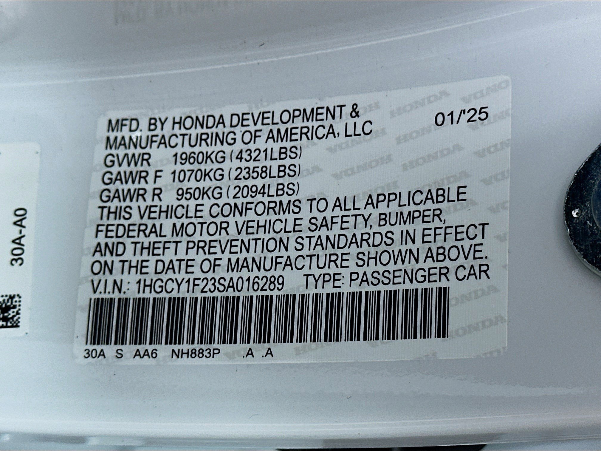 Used 2025 Honda Accord LX image 25