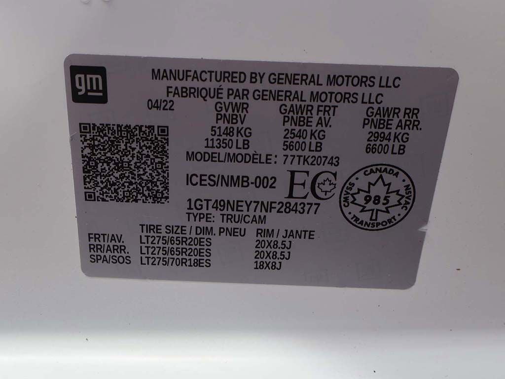 Used 2022 GMC Sierra 2500 SLT w/ SLT Convenience Package image 45