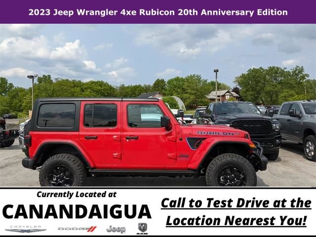 New 2023 Jeep Wrangler Unlimited Rubicon 4xe image 2