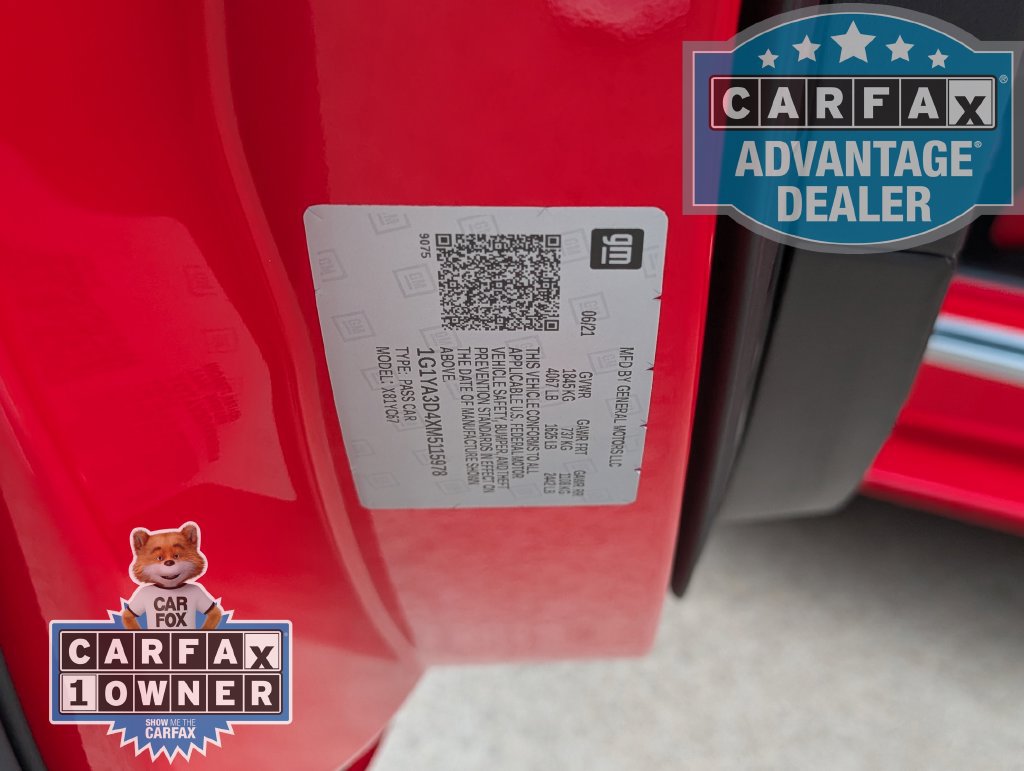 Used 2021 Chevrolet Corvette Stingray Convertible w/ 1LT RWD image 32
