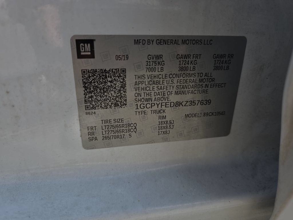 Used 2019 Chevrolet Silverado 1500 LT Trail Boss AWD/4WD image 35