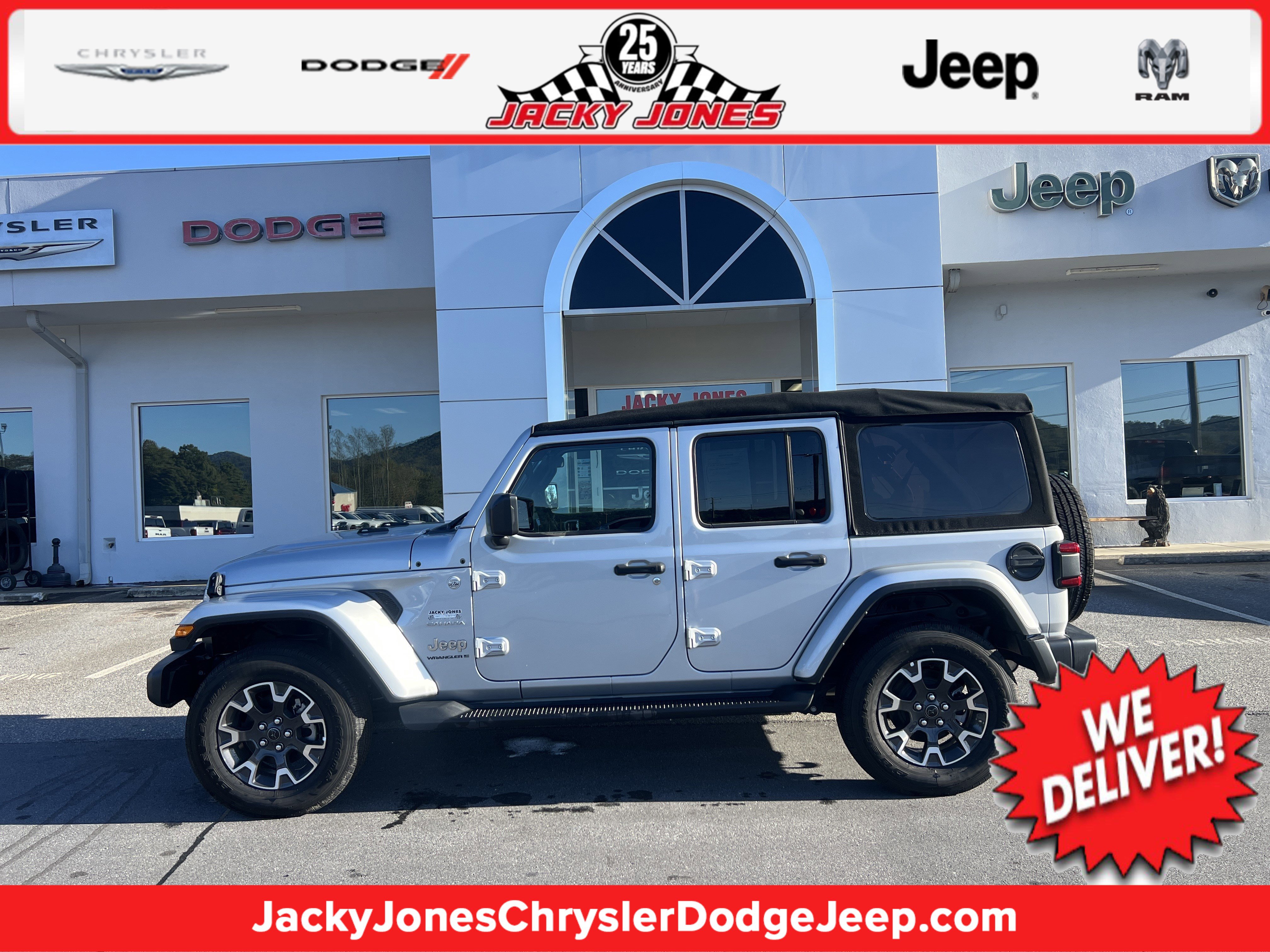 Used 2024 Jeep Wrangler Sahara image 1