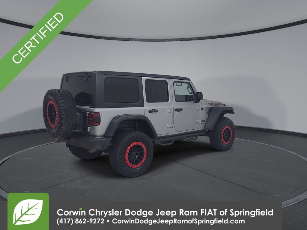 Certified 2018 Jeep Wrangler Unlimited Rubicon w/ Steel Bumper Group image 4