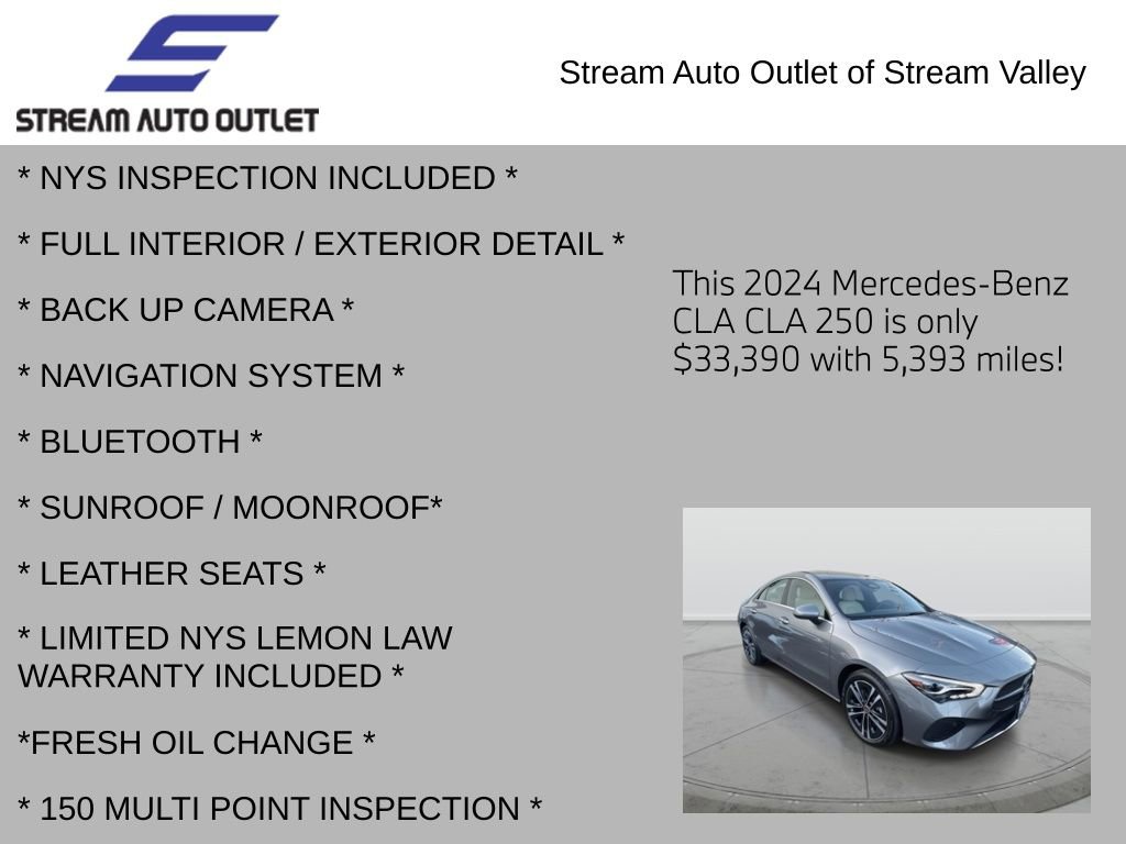 Used 2024 Mercedes-Benz CLA 250 4MATIC image 4
