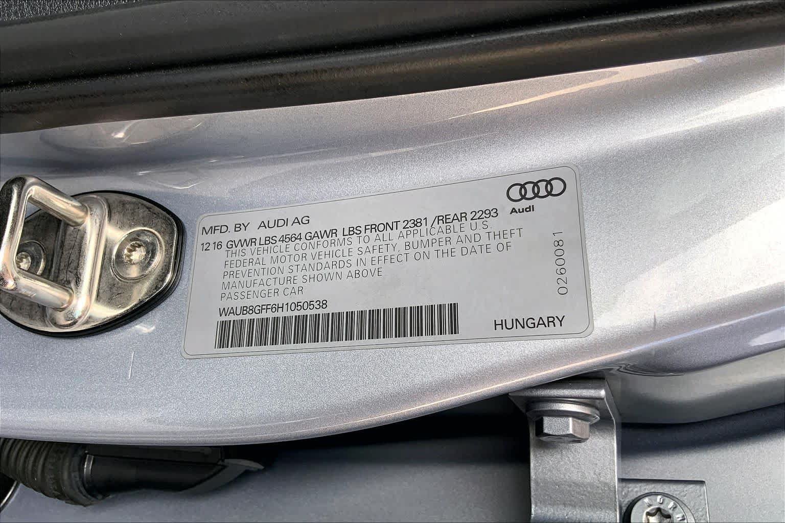 Used 2017 Audi A3 2.0T Premium w/ Convenience Package AWD/4WD image 33