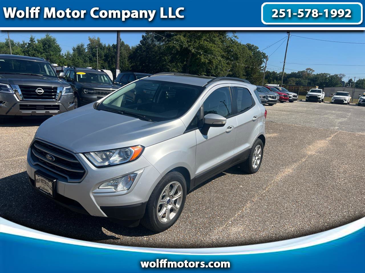 Used 2021 Ford EcoSport SE image 1