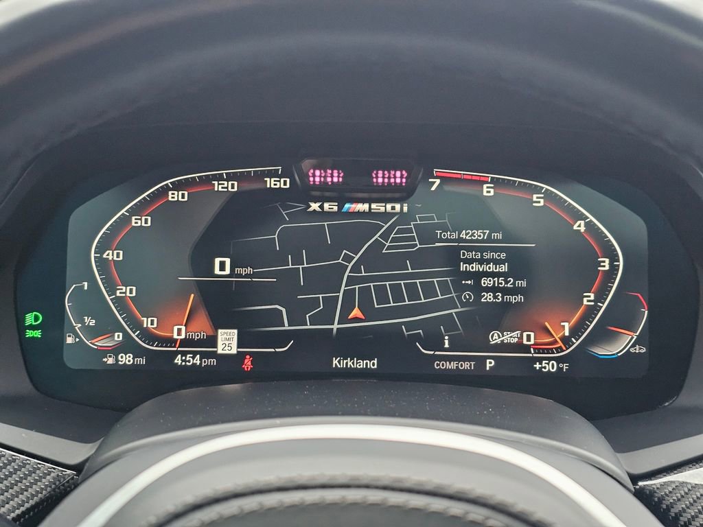 Used 2022 BMW X6 M50i w/ Executive Package AWD/4WD image 12