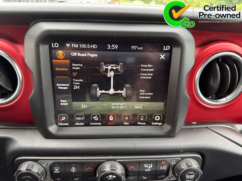 Certified 2020 Jeep Gladiator Rubicon AWD/4WD image 86