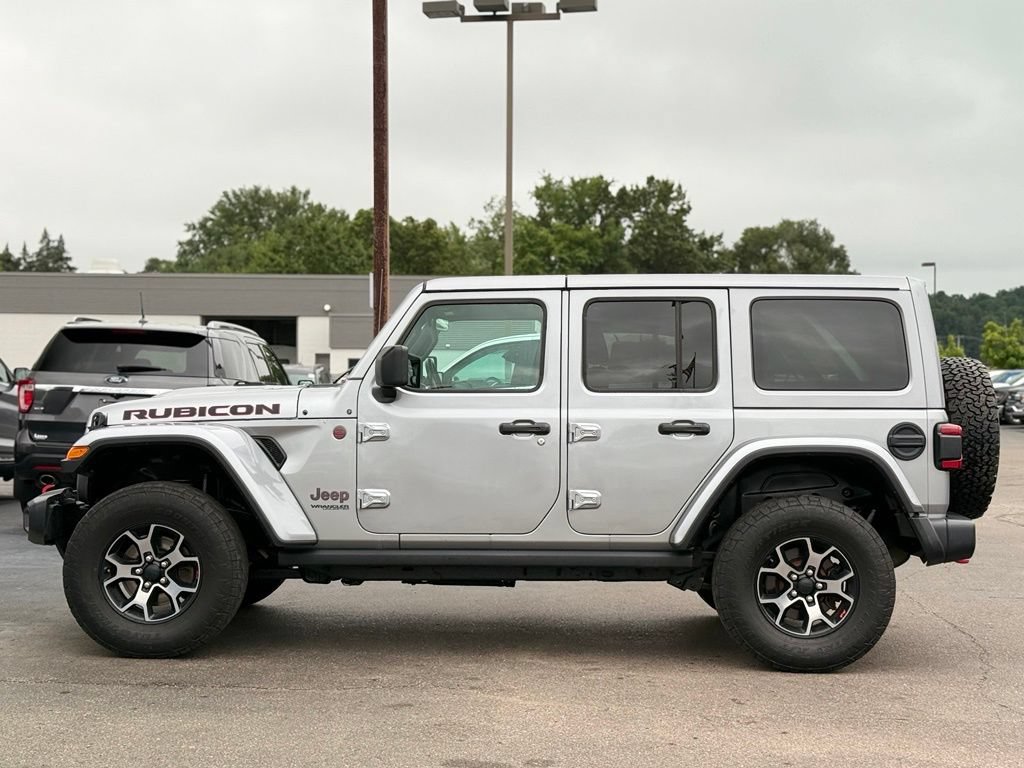 Used 2018 Jeep Wrangler Unlimited Rubicon w/ Uconnect 4C Nav & Sound Group AWD/4WD image 39
