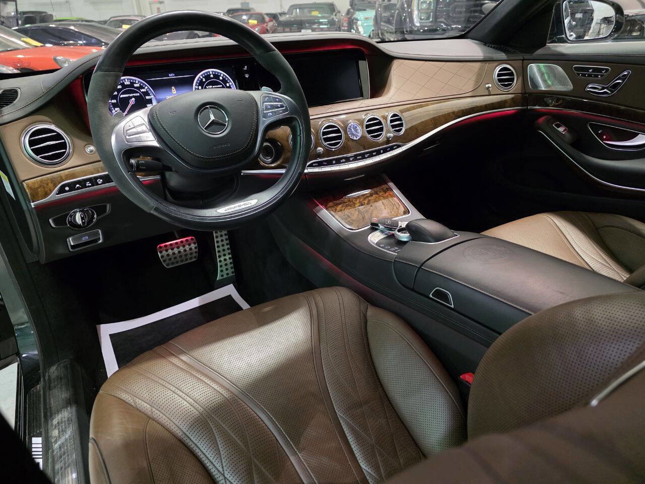 Used 2014 Mercedes-Benz S 63 AMG 4MATIC Sedan w/ Rear Seat Package image 61