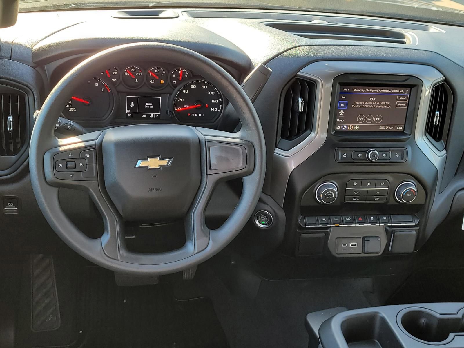 New 2026 Chevrolet Silverado 1500 Custom w/ Turbomax Blackout Package RWD image 10