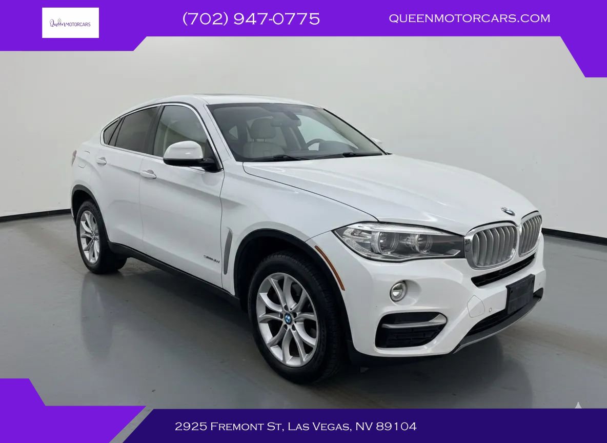 Used 2016 BMW X6 sDrive35i w/ Driver Assistance Package RWD image 1