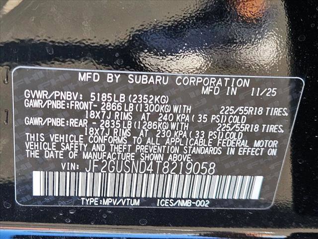 New 2026 Subaru Crosstrek 2.5i Limited w/ Crosstrek Mirror Package image 18