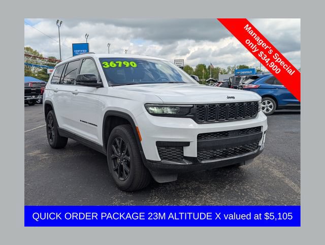 Used 2024 Jeep Grand Cherokee L Altitude AWD/4WD 360° Tour