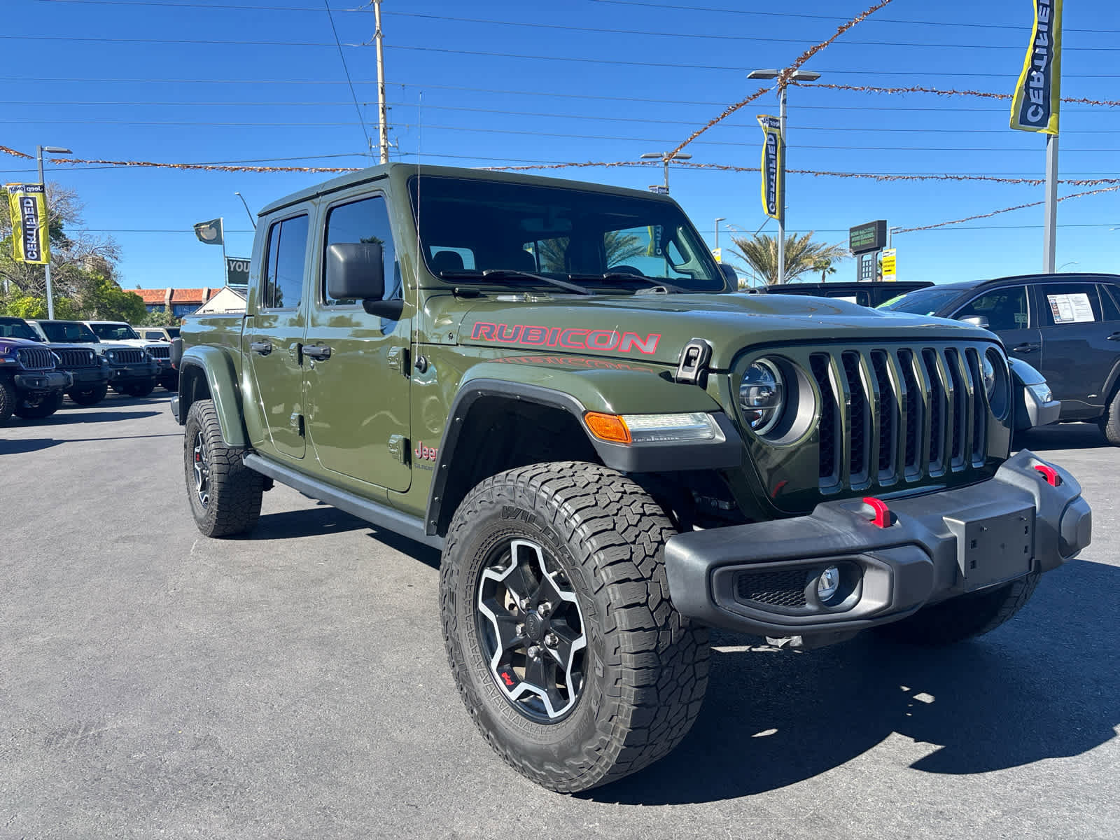 Used 2022 Jeep Gladiator Rubicon w/ LED Lighting Group image 6