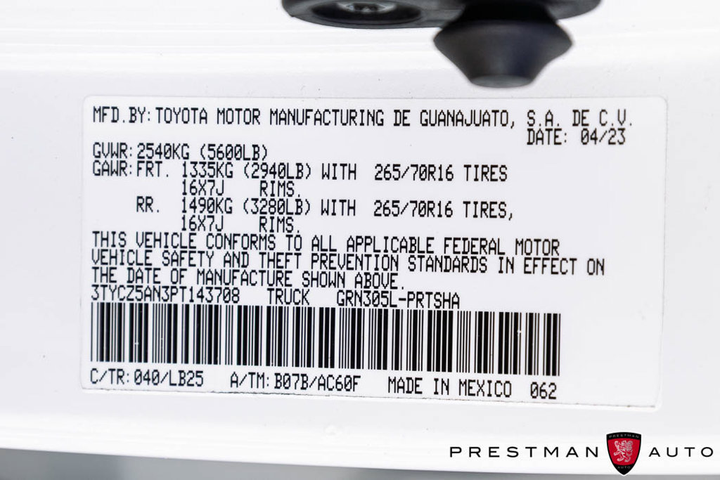 Used 2023 Toyota Tacoma TRD Pro AWD/4WD image 50