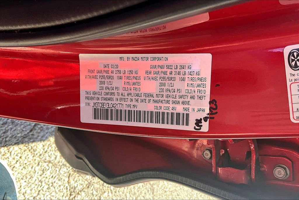 Used 2020 MAZDA CX-9 Signature image 18