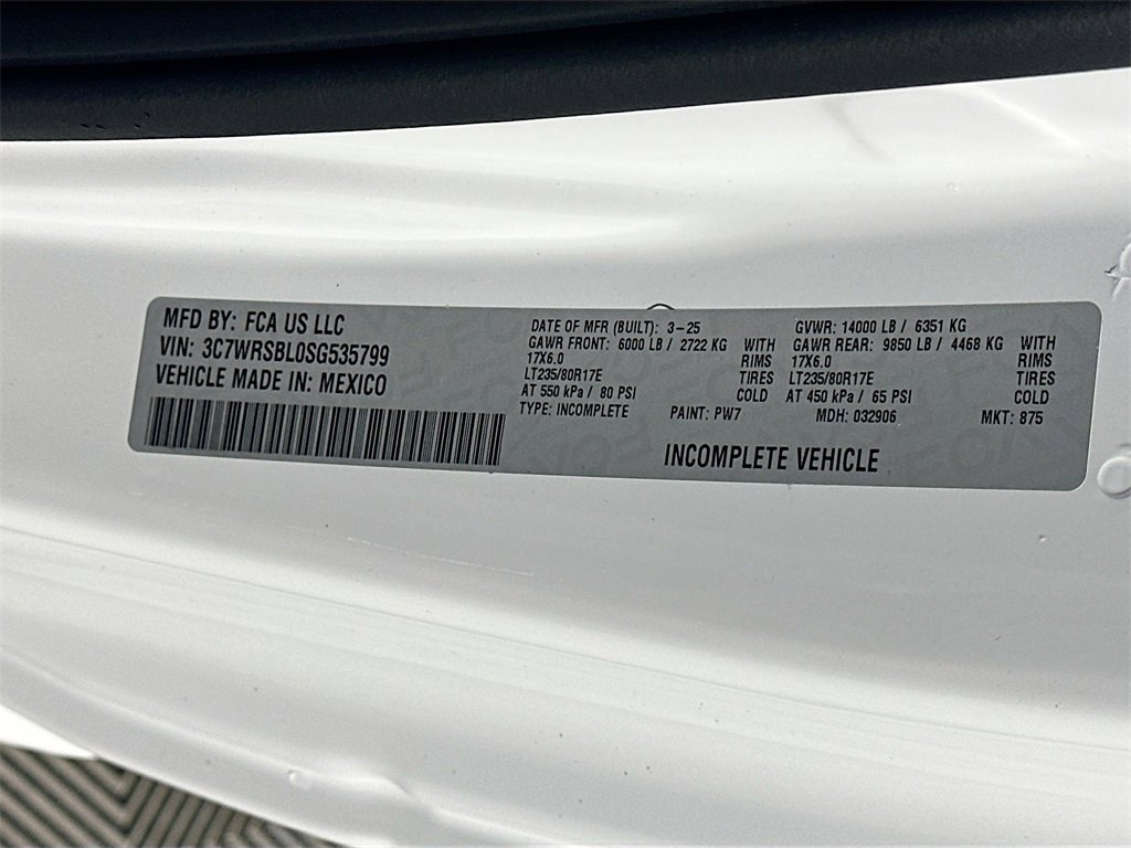 New 2025 RAM 3500 Tradesman image 17