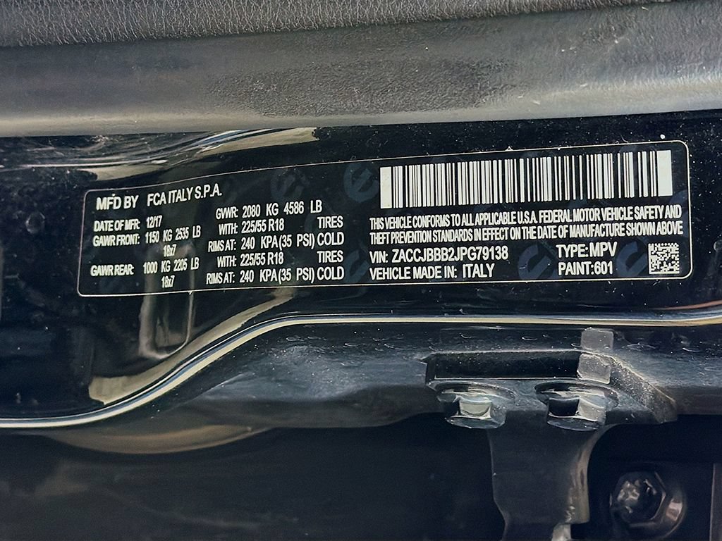 Used 2018 Jeep Renegade Altitude AWD/4WD image 35