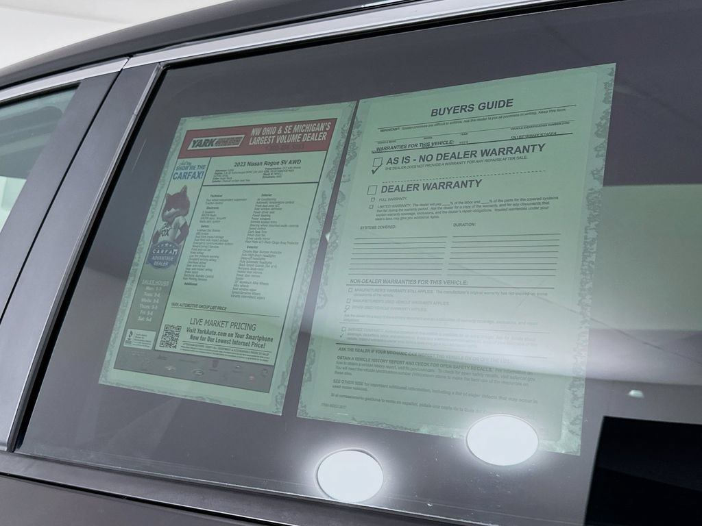 Certified 2023 Nissan Rogue SV AWD/4WD image 13