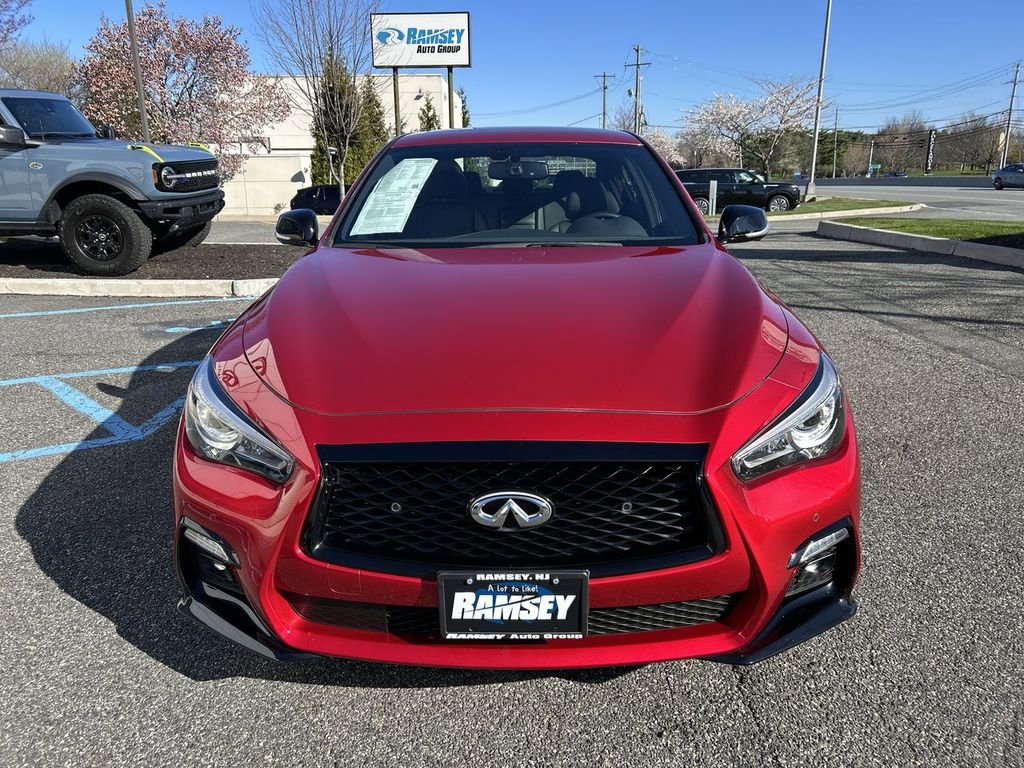 Certified 2023 INFINITI Q50 Red Sport 400 image 3