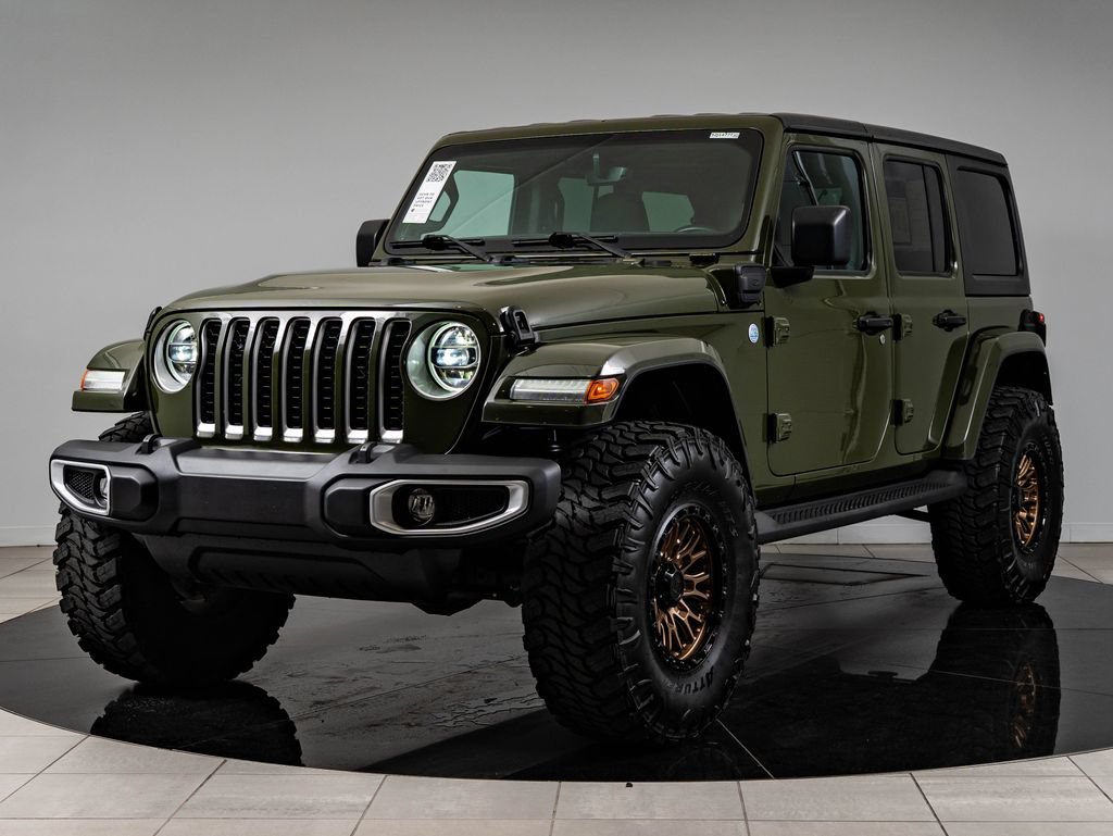 Used 2021 Jeep Wrangler Unlimited Sahara AWD/4WD image 1
