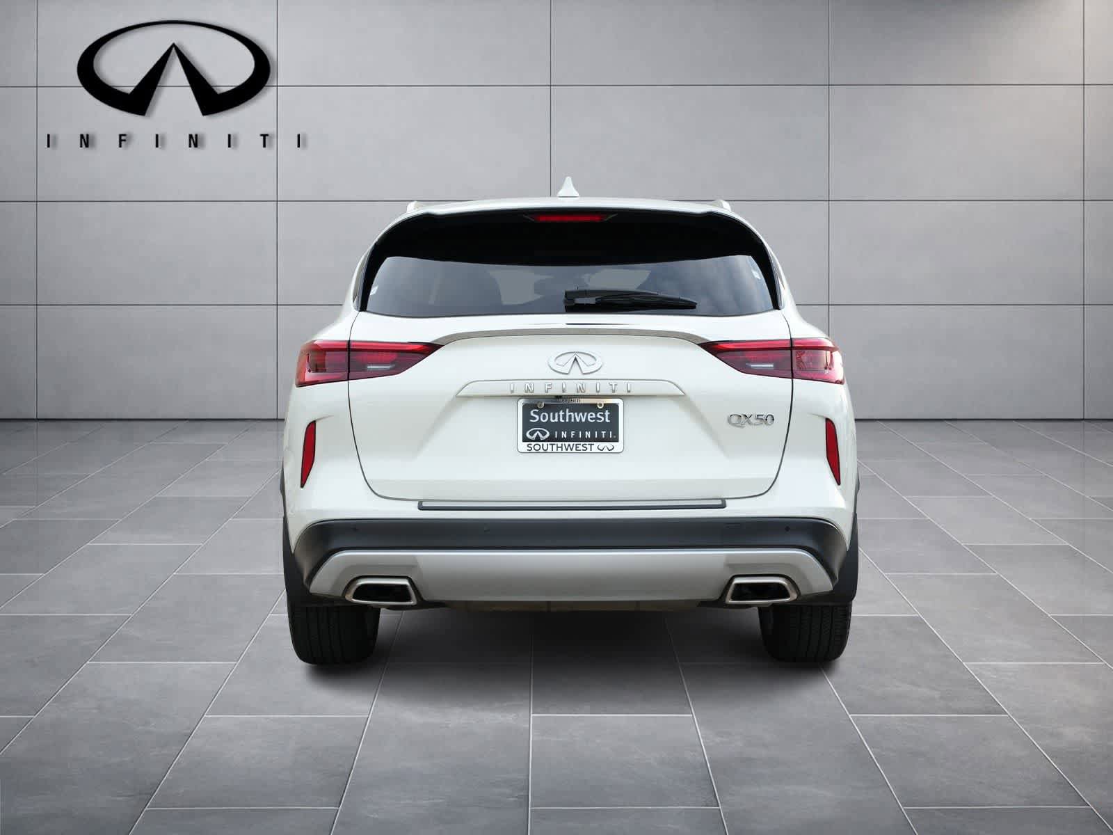 Used 2021 INFINITI QX50 Autograph w/ Premium White Leather Package FWD image 6