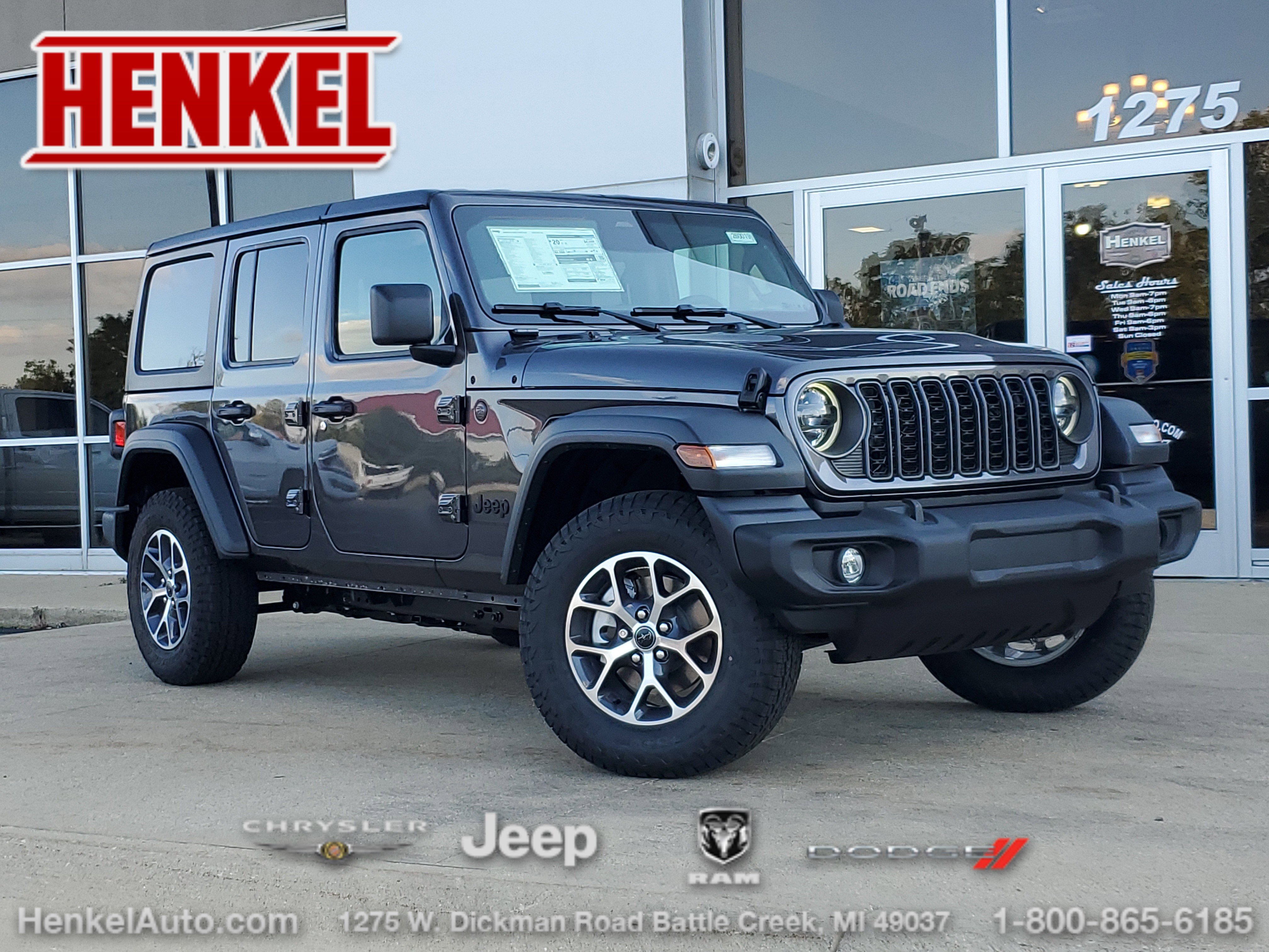 New 2026 Jeep Wrangler Unlimited Sport