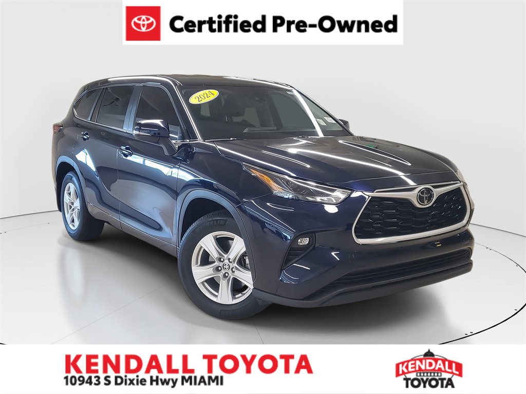 Certified 2024 Toyota Highlander LE