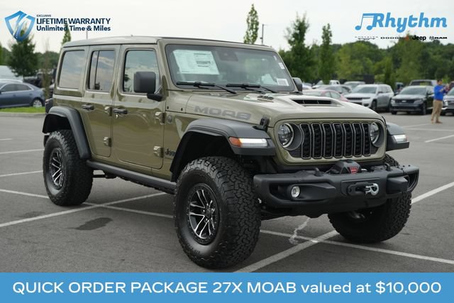 New 2026 Jeep Wrangler Unlimited Rubicon 392 w/ Quick Order Package 27X Moab